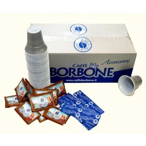 Kit 150 Cialde Caffè Borbone, Blu