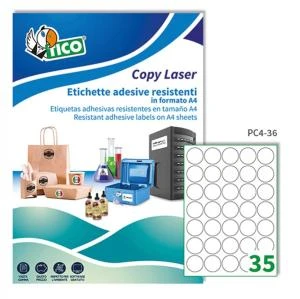 Etichette Adesive L4778 - Permanenti - Per Stampanti Laser - 45,7 X 21,2 Mm  - 48 Et/fg - 20 Fogli A4 - Poliestere - Bianco - Avery -> Cancelleria :  Ufficio e cancelleria : Commercio, ufficio e industria ()