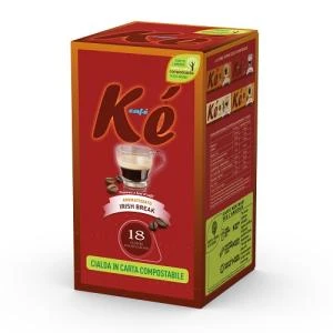 PF-8126 Cialde Kè Espresso Estratto Cacao Nocchokkino - 18 Cialde (OREZZO  CIALDA 0.32) -> Capsule e cialde di caffè : Macchine da caffè e tè :  Elettrodomestici ()