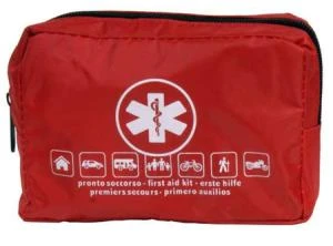 CASSETTA PRONTO SOCCORSO MORBIDA CASA/AUTO -> Kit di pronto soccorso da auto  : Auto: sicurezza ed emergenza : Auto e moto: ricambi e accessori ()