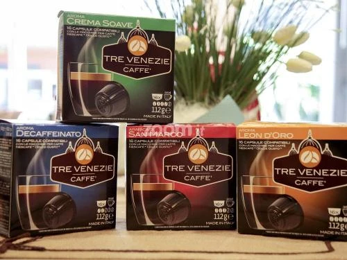 Leon D'oro Caffè Tre Venezie - 16 Capsule Compatibili Dolce Gusto