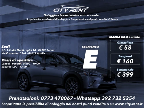 Noleggio a Breve Termine: City-Car - Cityrent